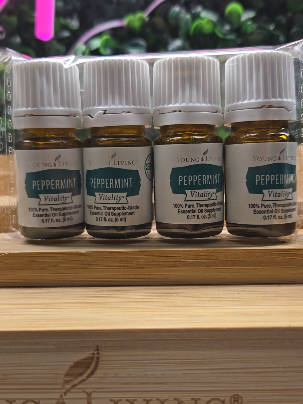 Young Living Peppermint Vitality Oil Set Of 4‎